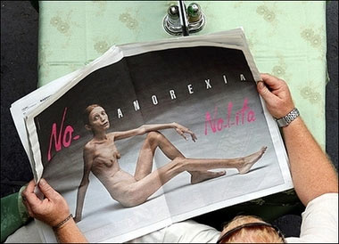 Disturbing Anti-Anorexia Ads Compare Starving Women to Fashion