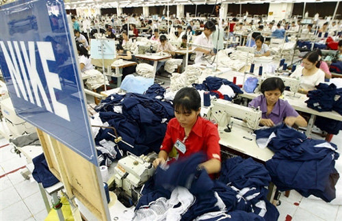 nike production factories