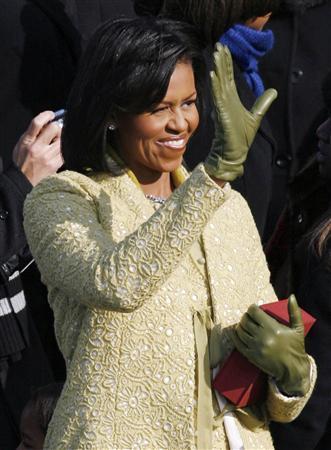 Michelle obama hotsell yellow outfit