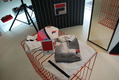 European Fashion Private Label Marketers on Fila Opens Its First European Flagship In Milan