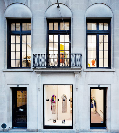 Marni flagship store by Sybarite, London