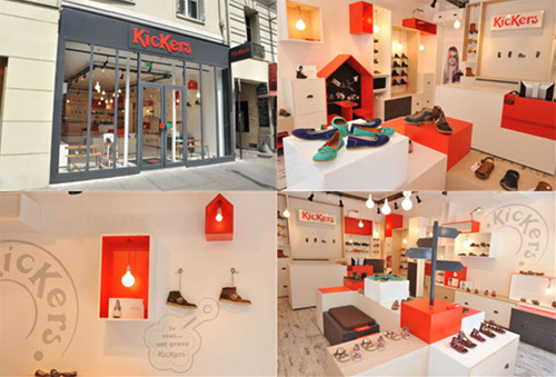 Kickers faubourg store saint antoine