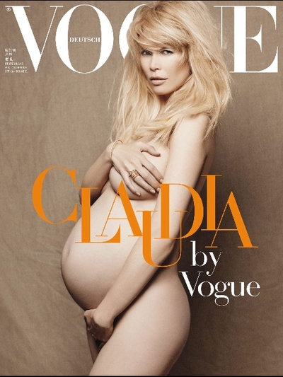 Claudia Schiffer, Vogue