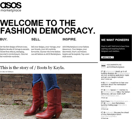 Asos Marketplace, Asos