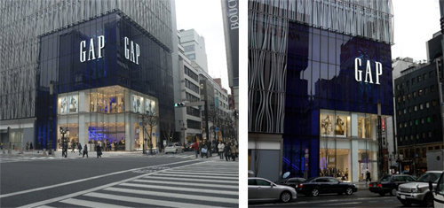 Gap flagship hot sale store