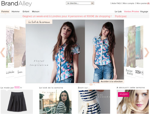 Ventes privees brandalley online femmes