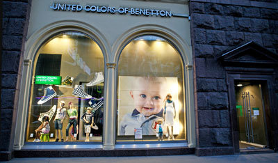 rue Montmartre, Benetton