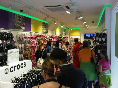 crocs shops