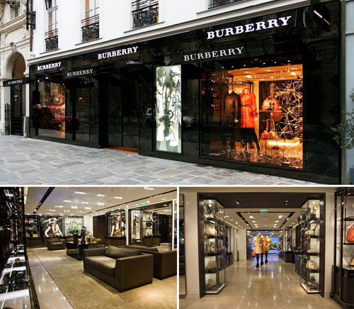 Burberry's new Paris flagship store ensues timeless luxury dressed