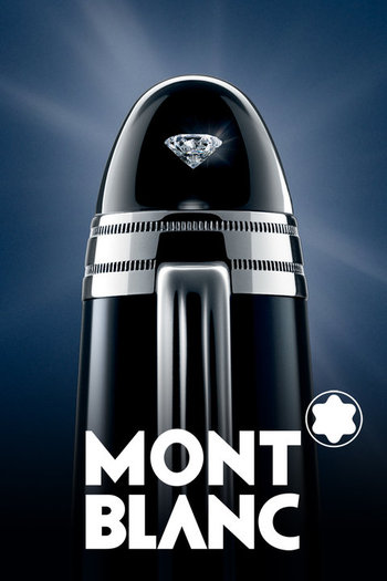 MONT BLANC in China: Shop facade during a special sale, This brand