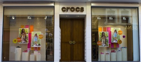 Crocs concept store in Nice