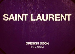 Saint Laurent reveals its new logo