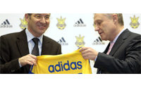Adidas signe jusqu’en 2016 avec la Fédération ukrainienne de football