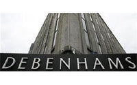 Debenhams top forecasts