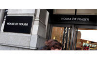 House of Fraser says trading improving