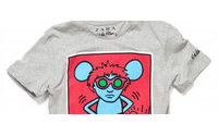 ZARA推出Keith Haring设计男款T恤 (图)