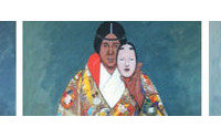 Kenzo Takada expose ses peintures