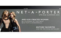 Net-a-Porter magazine for iPad app