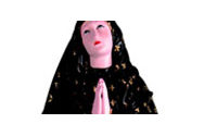 Une Vierge relookée en Louis Vuitton par un artiste italien