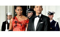 Michelle Obama veste Alexander McQueen