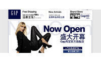 Gap opens online store on China's Taobao Mall