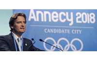 Annecy-2018: Un budget de près de 30 millions grâce à 6 nouveaux partenaires
