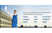 Macy’s e Bloomingdale’s aprono in 91 Paesi