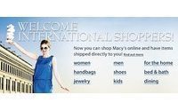 Macy's beefs up websites to draw foreign shoppers