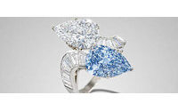 Un diamante azul vendido por 2,15 millones de euros en una subasta en Londres