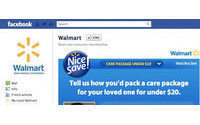 Facebook, Wal-Mart chiefs meet to "deepen" relationship