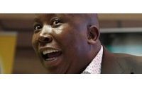 S.African designer launches big-mouth Malema clothes
