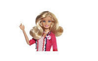 Power-suited Barbie running for president again