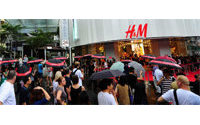 瑞典：H&M公布3月销售业绩
