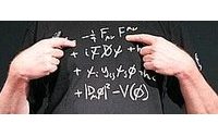 La 'Particella di Dio' sulla t-shirt, la Formula di Higgs si celebra così
