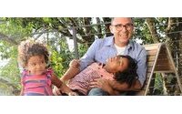 Paulo Borges posa para campanha Dia dos Pais