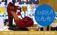 Galeries Lafayette mit neuer Schuhabteilung