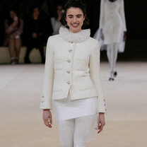 Chanel haute couture: tulle e trasparenze