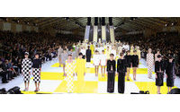 Louis Vuitton checks in for spring, closes Paris shows