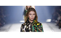 Versace glams up camouflage with animal prints for next spring
