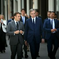 Arnault recebe a mais alta condecoração civil francesa em cerimônia com presença de Musk