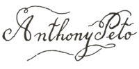 logo ANTHONY PETO