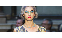 Modern ladylike elegance dominates London's catwalks