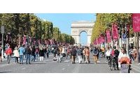 Paris's Champs-Elysees to shut once a month for pedestrians