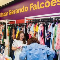 Shopping Cidade São Paulo promove bazar com a ONG Gerando Falcões