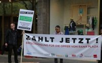 Ein Jahr danach: Proteste für Entschädigung von Rana Plaza Opfern