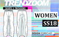 Design Forecast Women Skirts & Trousers - Spring/Summer 2018 (Trendzoom)
