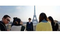 Wealthy Chinese travelers flock to Europe, especially France