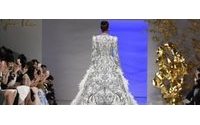 Sumptuous gowns close Paris haute couture fashion week