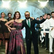 Wrickie Angrish presents bold glamour at Chandigarh Times Fashion Week