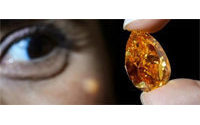 World's largest orange diamond fetches record $35.5 mn